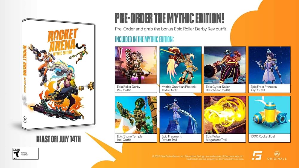 Amazon.co.jp: Rocket Arena Mythic Edition (輸入版:北米